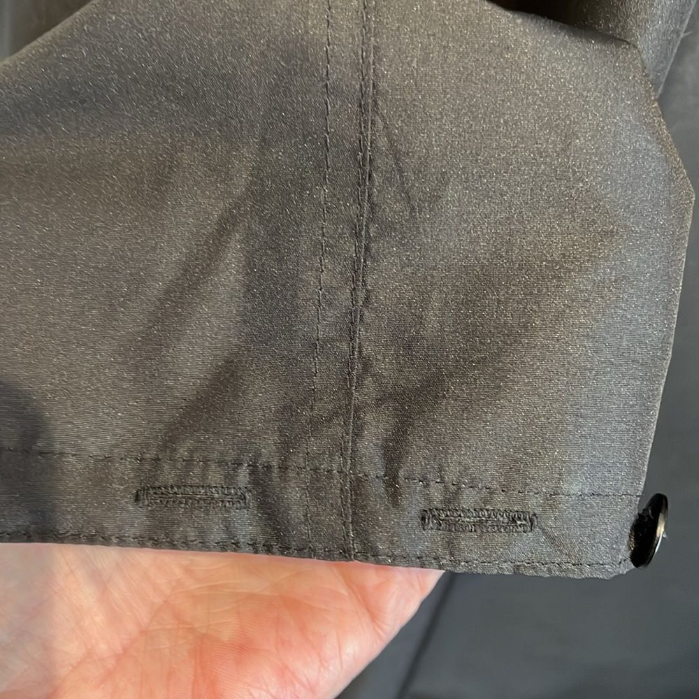 Novelti Black A Line Water Repellent‎ Lined Jacket Size 14P - Picture 8 of 12